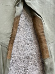 Tailored Sportsman Knee Patch Riding Breech Pants Jodhpurs KHAKI 18 USA MSP $199