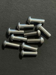 10 NEW CALIFORNIA Cowboy Vaquero STEEL SPUR ROWEL RIVETS