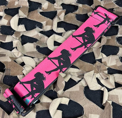 NEW KM Paintball Universal JT Goggle Strap – Pink Stripper