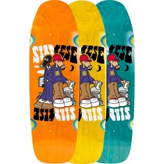 New Deal Skateboard Deck Siamese OG Shape (Assorted) 9.62″ x 31″