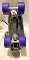 Riedell R3 Cayman Roller Skates Men’s Size 9 Black w/ Zen Sonar Wheels VGC