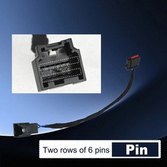1x USB Media Hub Harness Adapter for Ford SYNC 2 to SYNC 3 Generation 1 USA