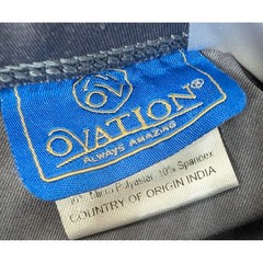 OVATION Riding Pants Tights Women’s Gray Size L Preppy Equestrian Breeches Long