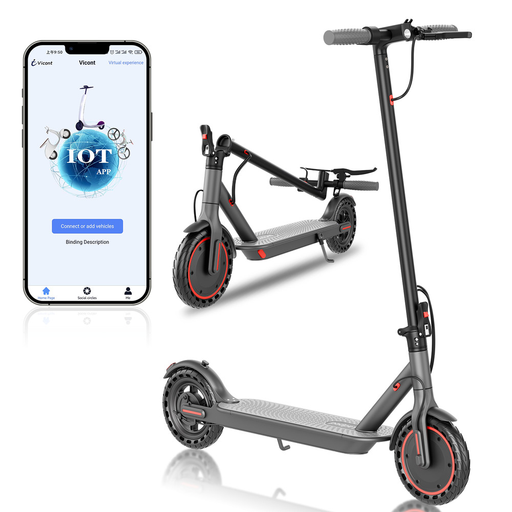 Ladped LP60 Electric Scooter 350W 8.5′ Foldable Scooter for Adults 19mph