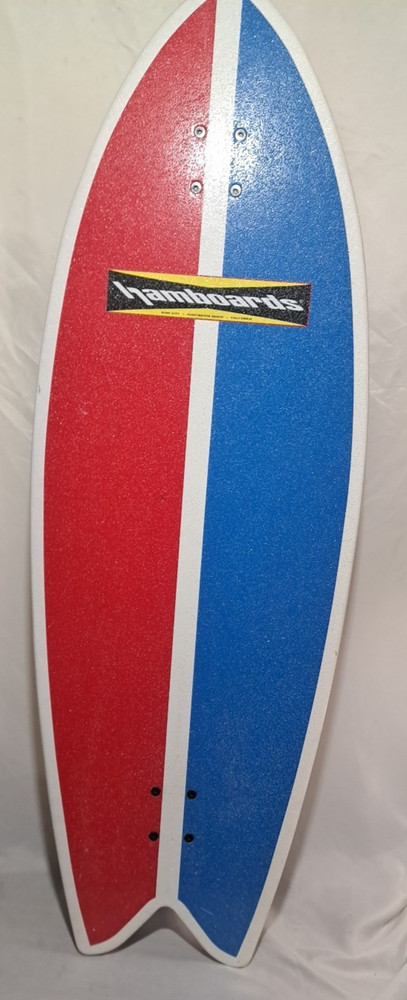Hamboards Skate Board 43’’ Long Pescadito Surf City, Carving Truck, See Pictures