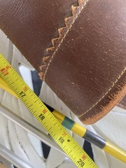 Vintage Archery Black Hawk Cravotta Brothers Swift 1816 Arrows Leather Quiver