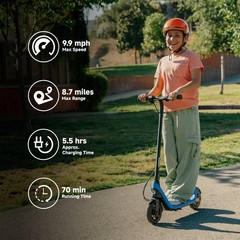 Segway C2 Lite Kids Electric Scooter 9.9 mph Max Speed and 5.9