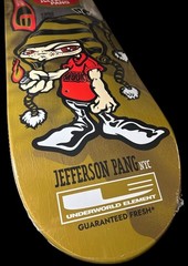 RARE Underworld Element Jefferson Pang Guaranteed Fresh 8.5 Skateboard Deck NEW