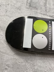 New Plan B Logo Skateboard Deck Black White Green Street Skate Art Graphic 8.25