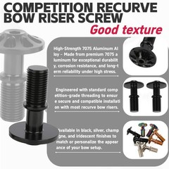 2X ILF Recurve Bow Riser Screw Mounting Limb Thread Screw Longbow Shooting Hunt