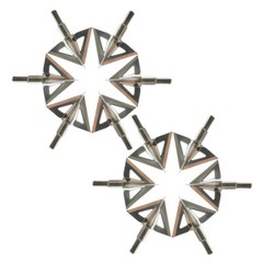 12Pcs Archery Broadheads 100 Grain 4 Blade Crossbow Compound Bow Hunting Tips