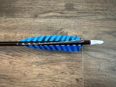 (12) Rose City PO Cedar NIGHTFALL 5S 11/32″ PAINTED & MATCHED 40-45# Arrows [v3]