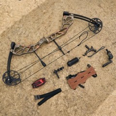 19-70lbs Adjustable Hunting Compound Bow Set 320FPS for Archery RH Shooting