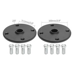 8» Wheels Tire Rim 4 x 4» Rear Hubs 23T Fr Go Kart Quad Buggy Golf Cart Mower