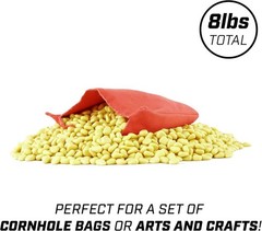 Synthetic , 8 Pound Bulk Bag – Great for Cornhole Bags, Crafts and More
