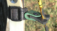 EFA 1 ARROW KELLY GREEN BOW QUIVER FOR TRADITIONAL RECURVE OR LONGBOW