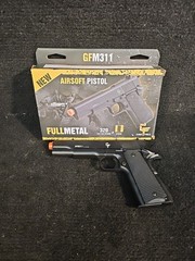 Game Face Airsoft Pistol Full Metal 320 Fps Spring GFM311 NEW IN BOX