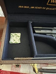 Webley Tempest Centennial .177 Air Pistol Ltd Ed #753/2000 w/ Case COA Manual
