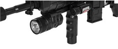 P1158D M4 SPRING AEG VERTICAL GRIP LASER ADJUSTABLE STOCK AIRSOFT RIFLE & PISTOL