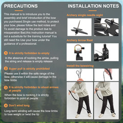Takedown Recurve Bow with Alloy Riser for Right-Handed Shooters