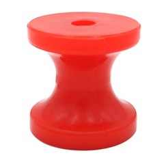 UANOFCN Boat Trailer Bow Stop Roller 3 Inch Polyurethane 3 inch, red
