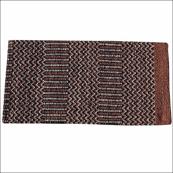 86PC Professionals Choice Double Weaver Navajo Horse Saddle Blanket Chocolate