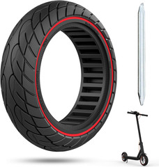 Solid 10-Inch Scooter Tire 60/70-6.5 for Ninebot G30 Max/D Front/Rear Replacemen