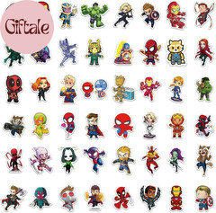 200PCS Cool Character Stickers for Water Bottles Skateboard Luggage Laptop Bumpe