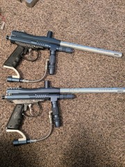 Pair of 2 Spyder TL-R Paintball Markers