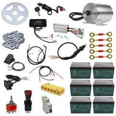 60V 72V 2500W 3000W Motor Kit Controller Electric Trike Dirt Bike Razor Quad ATV