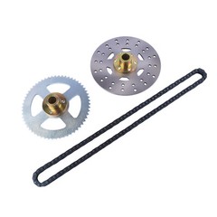 Drift Trike Go Kart Rear Live Axle Kit,Brake Assembly ATV Quads,Sprocket Hub