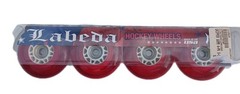Labeda Gripper Roller Hockey Inline Wheels 80mm X-soft Lot Of 4