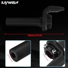 Dirt Bike Throttle Assembly with Throttle Cable Motorcycle Push Pull Throttle