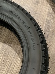 80/65-6, 10×3, 255×80 Off Road Tubeless Tire For Electric Scooter