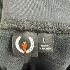 Kerrits Black Fleece Lined Riding Leggings Womens Large Equestrian Pull On