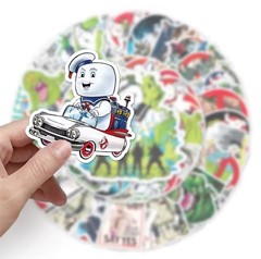 25 Piece Mix Lot 2” The Real Ghostbusters Stickers, Random Mix, Vinyl, Decals