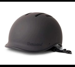 Thousand 1.0 Heritage Bike & Skate Helmet Black Grey Sz Large