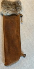 Vintage Leather And Fur Arrow Quiver
