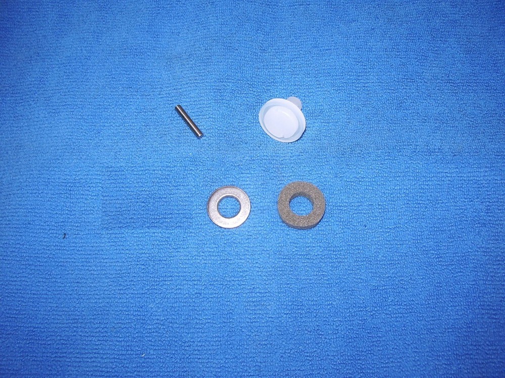 DAISY MODEL 499B PISTON, REINFORCEMENT WASHER, RETAINER PIN & OIL WIPER