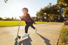 Razor A Kick Scooter for Kids -Red, Lightweight, Foldable, Adjustable Handlebars