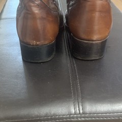 Dan post 6605 Brown Leather Western Cowboy Boots mens US 8/12 D Made in Spain