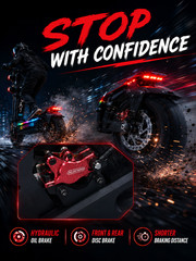 GleeRide A7 Max 10000W Electric Scooter 72V50A Dual Motor Off Road E-Scooter