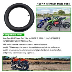 460-17 Inner Tube 130/80-17 Motorcycle Heavy Duty Tire Inner Tube