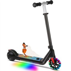 120W Kids Electric Scooter for age 8-12 Adjustable Speed &Height