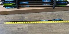 (12) Rose City PO Cedar NIGHTFALL 5S 11/32″ PAINTED & MATCHED 55-60# Arrows [v5]
