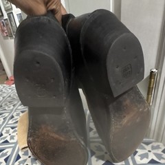 Dan Post Black Leather Western Cowboy Boots Pull-On Pointed Toe
