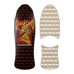 Die-Cut Style Grip Tape with Bats cutouts fits Powell Caballero Dragon & Bats