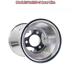 GO KART Wheel Rim Front 10X4.50-5 Rear 11X7.10-5 Inch Aluminum ATV Alloy Hub