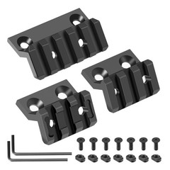 45 Degree Offset Rail Mount for M-Rails, 3 Slots 5 Slots Aluminum 45° Offset …