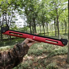 55″ Folding Bow &Arrow Set 55LB Aluminum Alloy Riser Archery Longbow Recurve Bow
